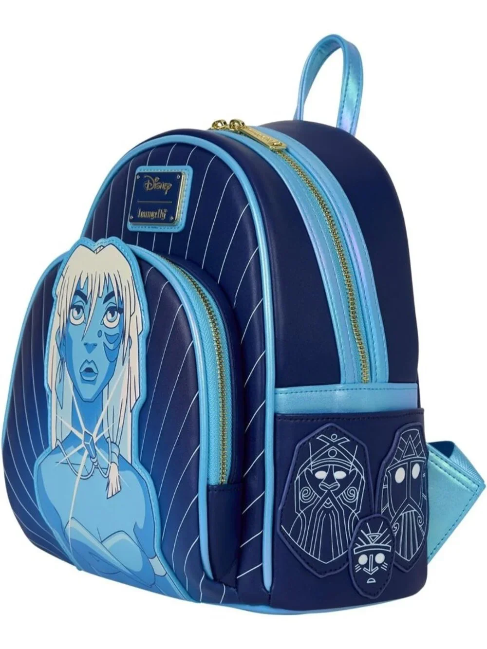 Loungefly Disney Atlantis Kida Mini Blue Backpack NEW!!